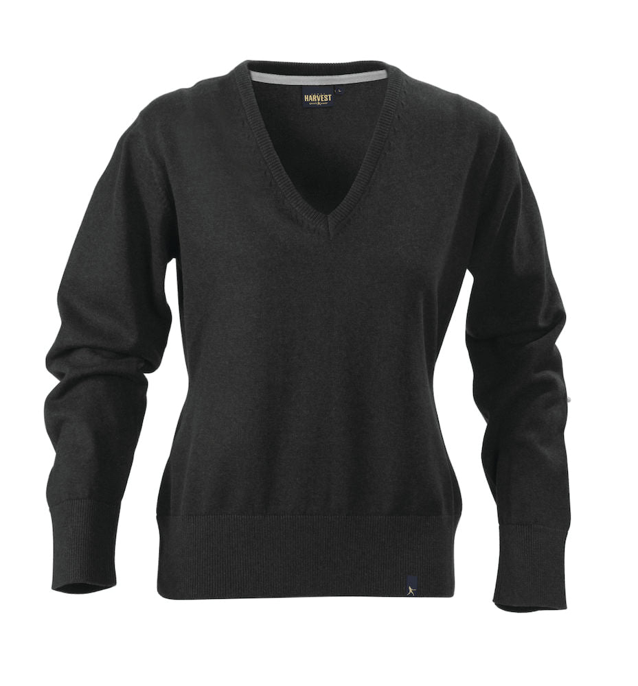 Women's Loraine V-Neck Sweater, Black